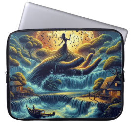 Enchanting Moonlight Sergranat Laptop Fodral