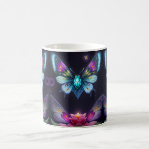 Enchanting Moonlit Fairy Kaffemugg