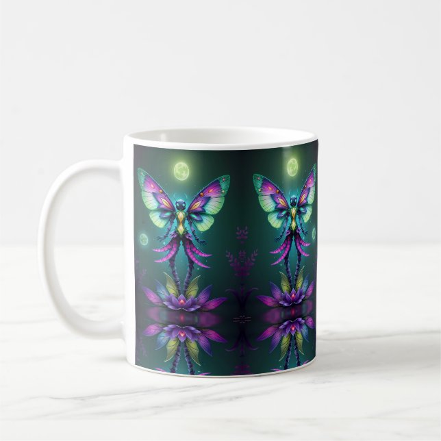 Enchanting Moonlit Fairy Kaffemugg (Vänster)