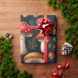 Enchanting Mushroom Forest Presentpapper