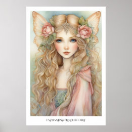 Enchanting Princess Fairy Poster