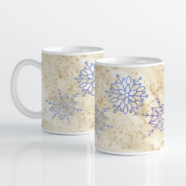 Enchanting Snowflake Coffee Mugg (Skapare uppladdad)