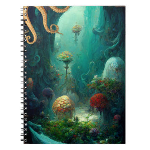 Enchanting Underwater Mysteries Anteckningsbok