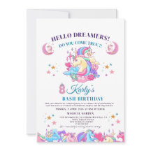 🌈 ✨ Enchanting Unicorn 8th Karly Magic Birthday