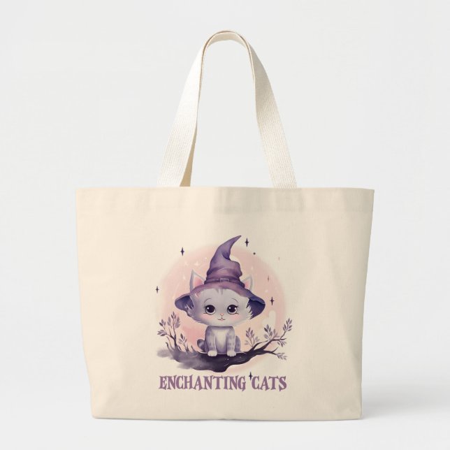 Enchanting Witch Cat Jumbo Tygkasse (Framsidan)