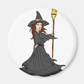 Enchanting Witch Magnet