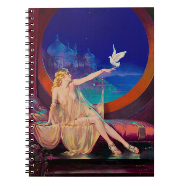 Enchantment Arabian Haseki Sultans Princess 1925 Anteckningsbok (Framsidan)