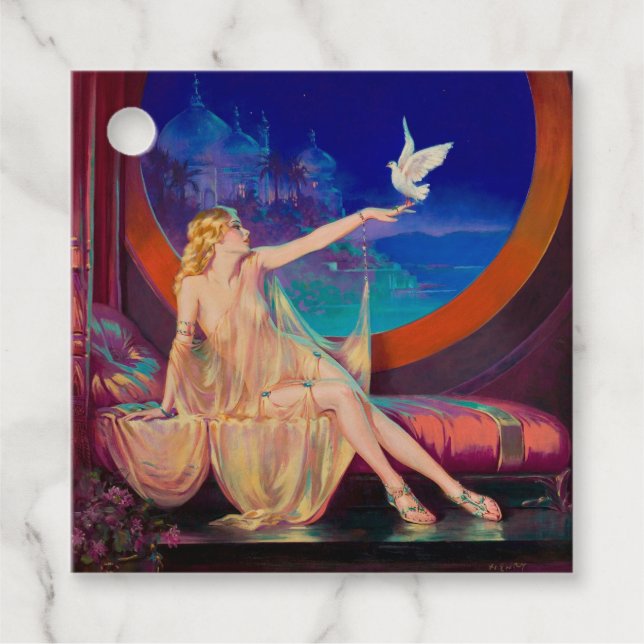 Enchantment Arabian Haseki Sultans Princess 1925 Gåvor Etiketter (Framsida)