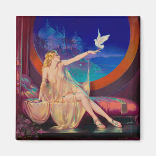 Enchantment Arabian Haseki Sultans Princess 1925 Magnet