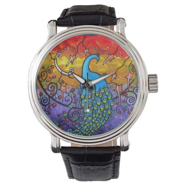 Enchantment Peacock Watch Armbandsur (Framsida)