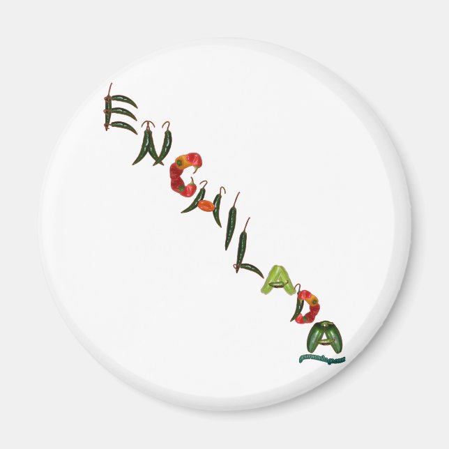 Enchilada Chili Peppers Magnet (Framsidan)