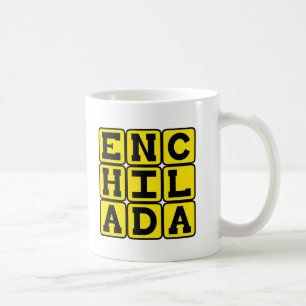 Enchilada mexicansk läckerhet kaffemugg