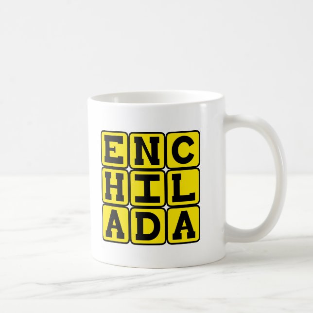 Enchilada mexicansk läckerhet kaffemugg (Höger)
