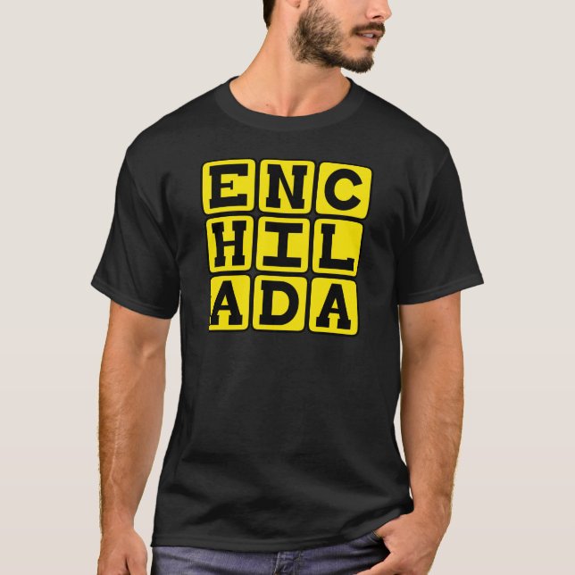Enchilada, mexikansk delikatess tee (Framsida)
