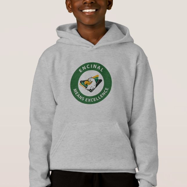 Encincal elementär Hoodie T Shirt (Framsida)