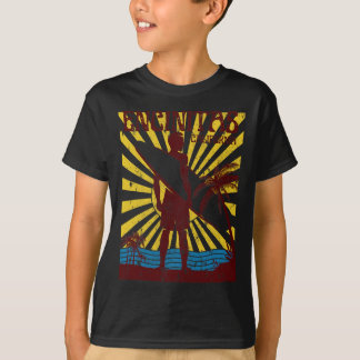 Encinitas Beach Kalifornien Surfing Surf Ocean Usa T Shirt