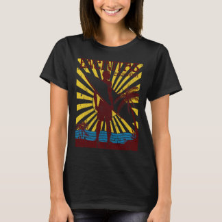 Encinitas Beach Kalifornien Surfing Surf Ocean Usa T Shirt