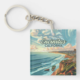 Encinitas California San Diego Beach Vintage