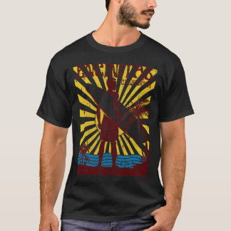 Encinitas strand Kalifornien Surfing Surf Ocean Us T Shirt