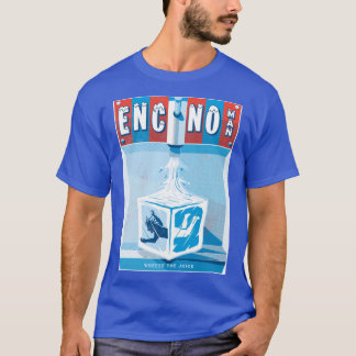 Encino Graphic Man som trycker på juicen T Shirt