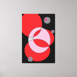 Encircled Alpha Canvastryck