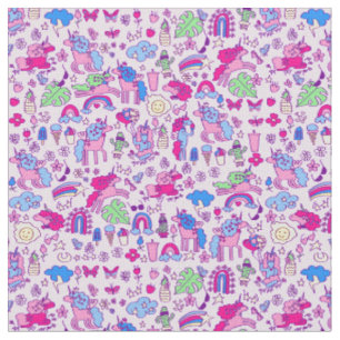 Encornus pegasus rainbow doodle tyg