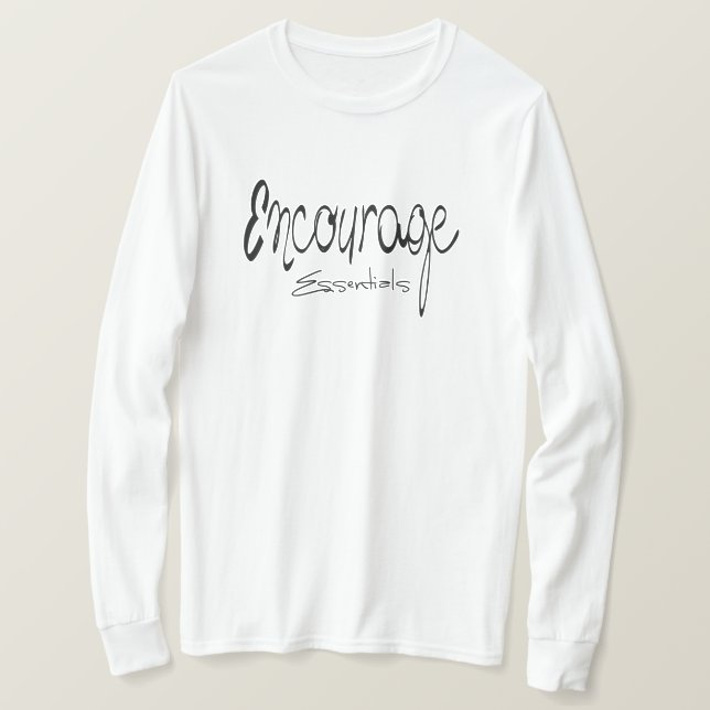Encourage Essentials Unisex T-shirt (Design framsida)