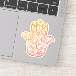 Encouragement Hamsa Hand Symbol Klistermärken