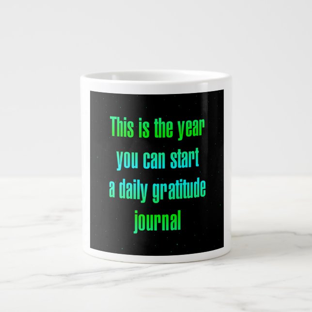 Encouragement Quote # 218 Jumbo Mugg (Framsidan)