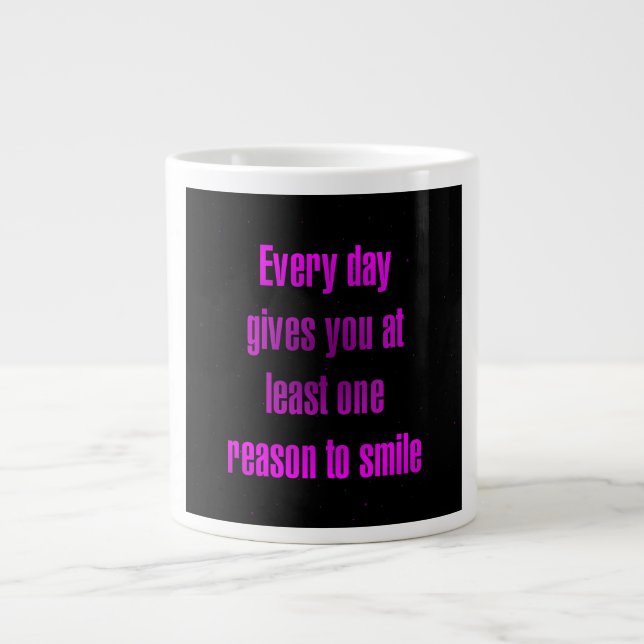 Encouragement Quote # 30 Jumbo Mugg (Framsidan)