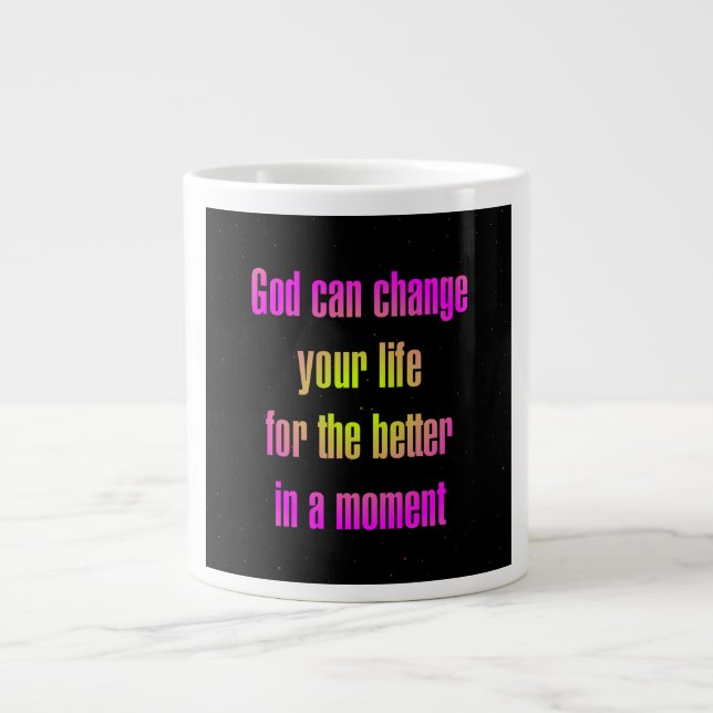Encouragement Quote # 38 Jumbo Mugg (Framsidan)