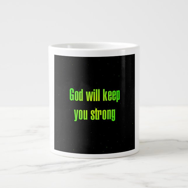 Encouragement Quote # 84 Jumbo Mugg (Framsidan)