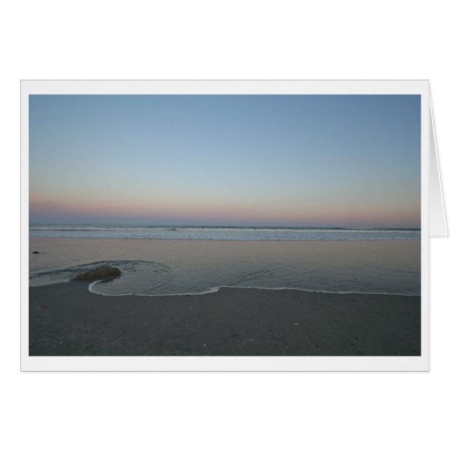 Encroaching--Hav och strand OBS Kort (Framsidan Horizontal)