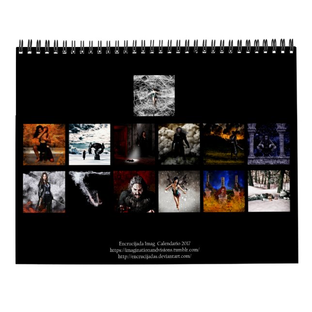 Encrucijada Imag - Calendario 2017 Kalender (Baksida)