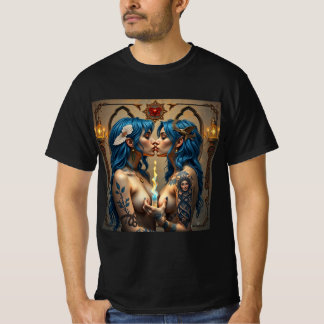 Encuentro de Almas con Llama Etérea T Shirt