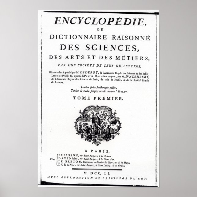 "Encyklopedia Poster (Framsidan)