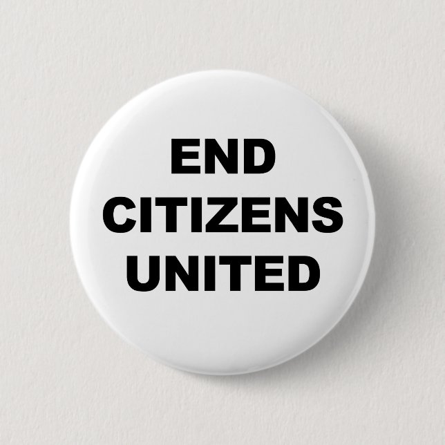 End Citizens United Knapp (Framsida)