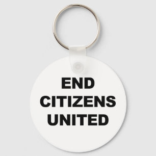 End Citizens United Nyckelring