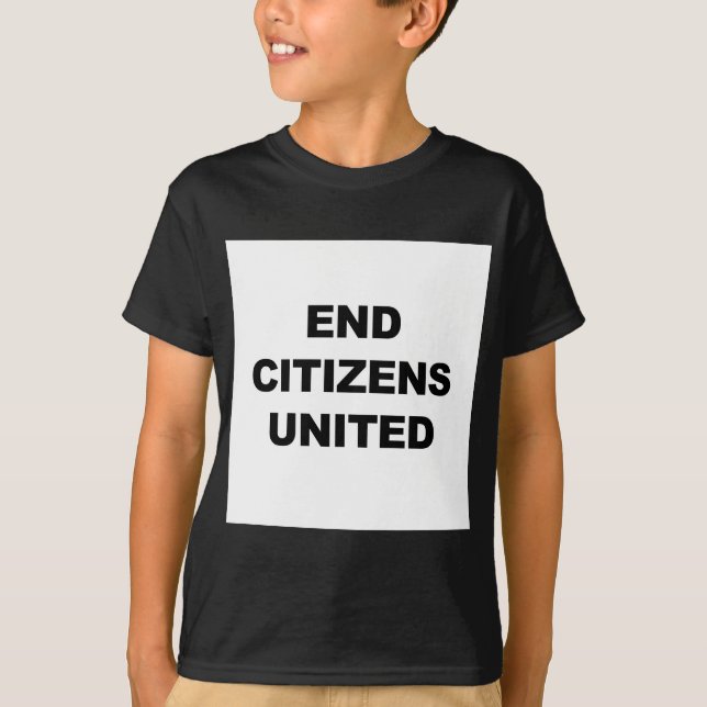 End Citizens United Tee (Framsida)