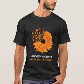 End Gun Violence Awareness Orange Ribbon T Shirt