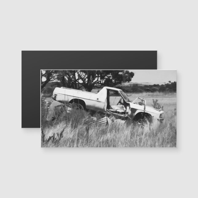 End of the Journey Magnetic Card (Fram/baksida)