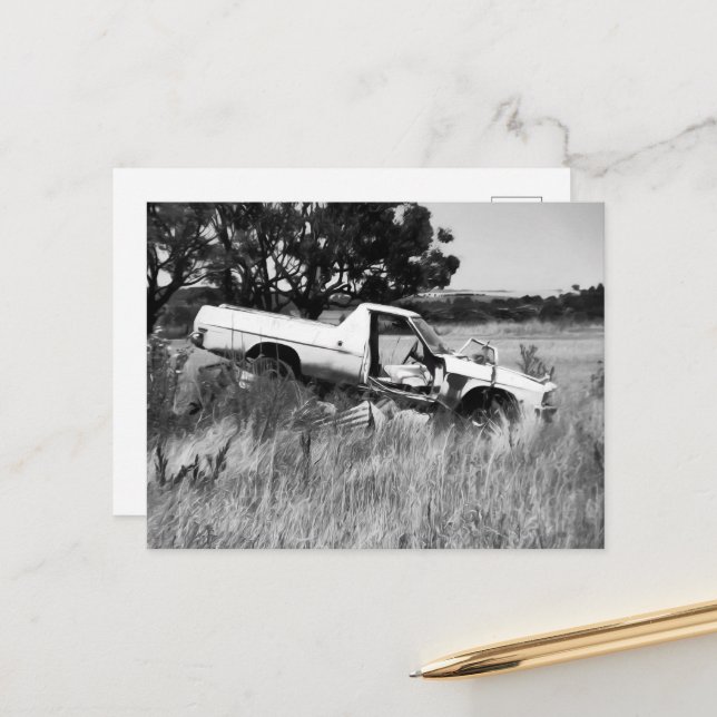 End of the Journey Vykort (Fram/Back In Situ)