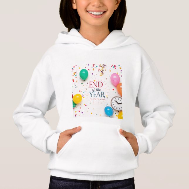 End of the Year Celebration Hoodie. T Shirt (Framsida)