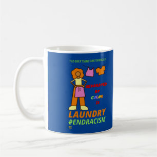 "END RACISM" KAFFEMUGG