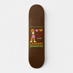 "END RACISM" MINI SKATEBOARD BRÄDA 18,5 CM
