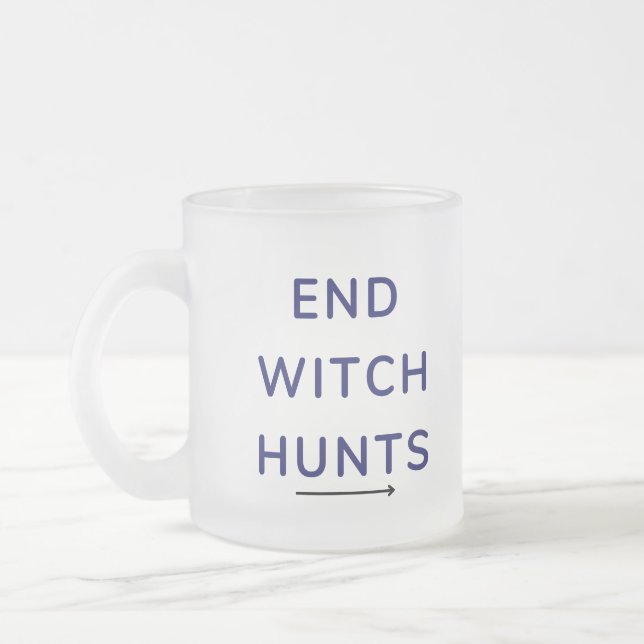 End Witch Hunts Mugg (Vänster)