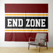 END ZON Roligt Bold Red Black White Gult Rand