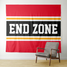 END ZON Sporty Bright Red Black Gult Rand