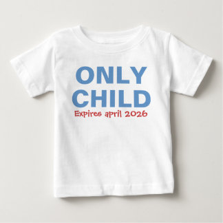 Enda barn utgår rolig blå storebror småbarn t shirt