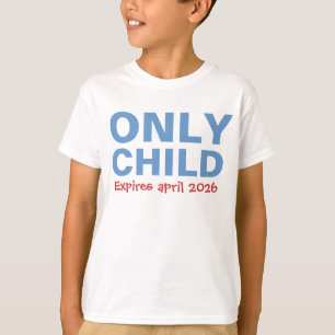 Enda barn utgår rolig blå storebror småbarn t shirt